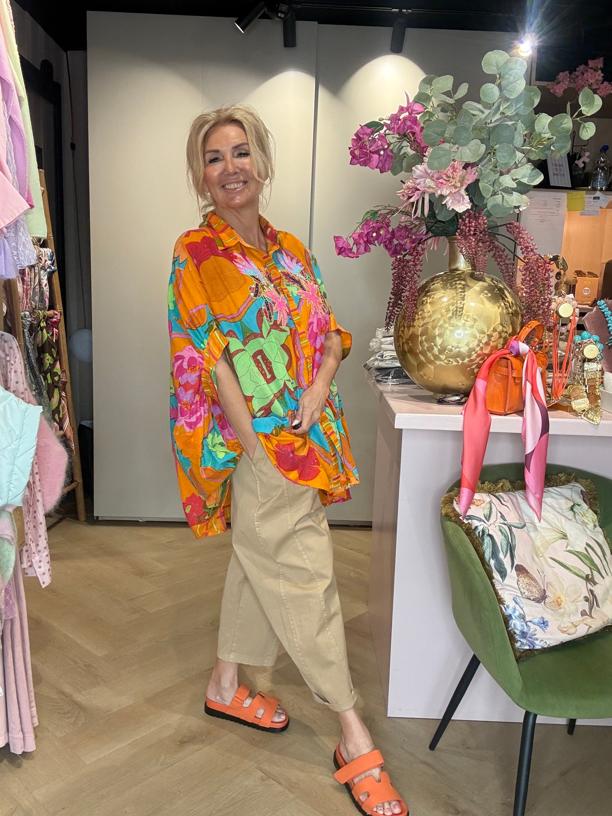 Bluse Vayanna Orange